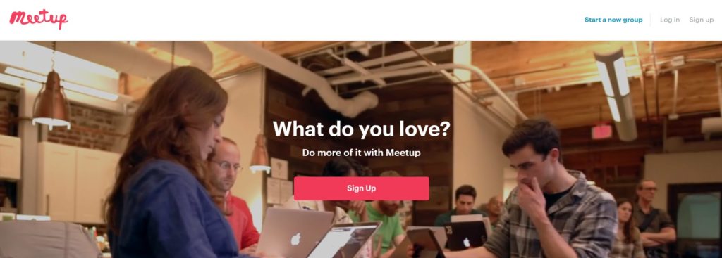 networking apps - Meetup